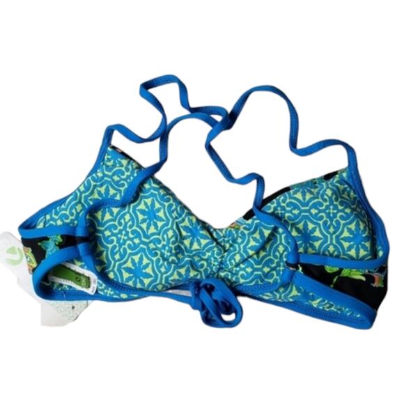 Next by Athena Paisley Floral Reversible Bikini Swim Top - Picture 2 of 2